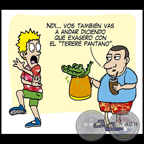 Tereré - Chiste de Alejandro Espinosa - Año 2019